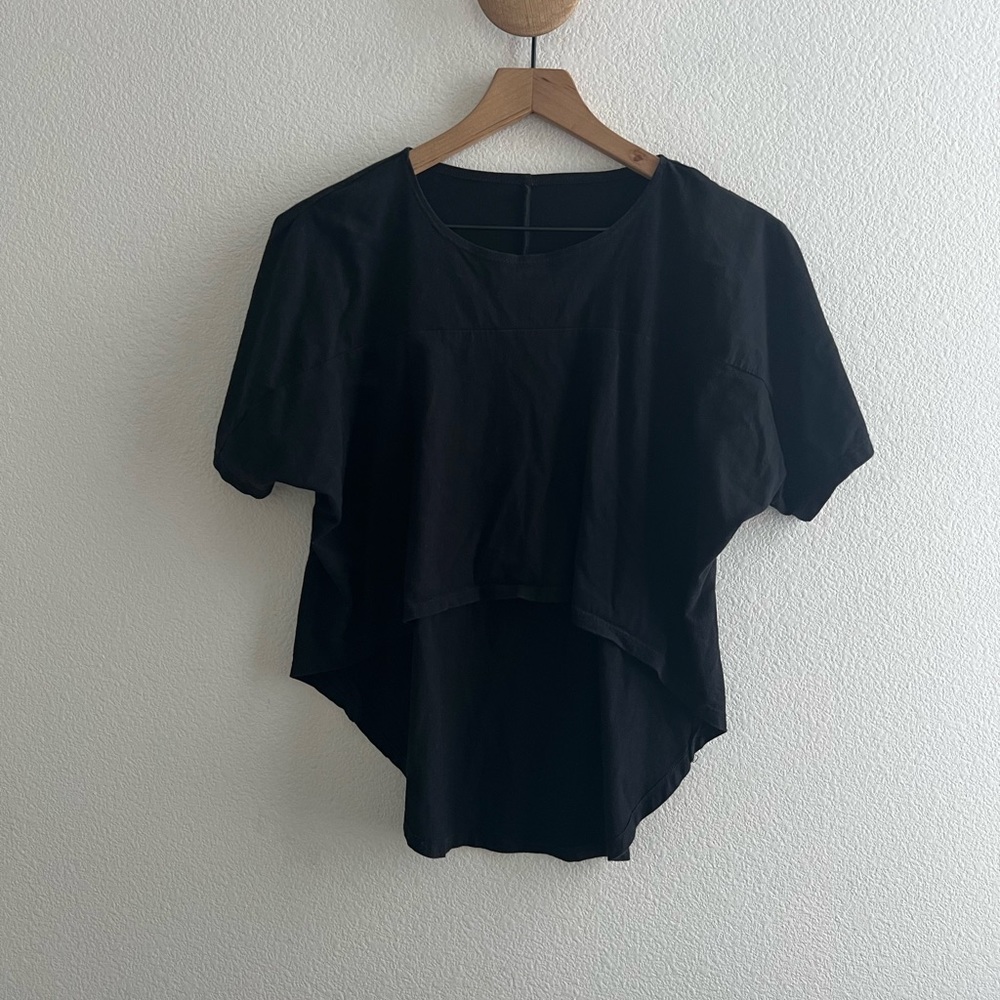 OAK Black High Low Tshirt